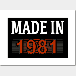 Made In 1981 Posters and Art